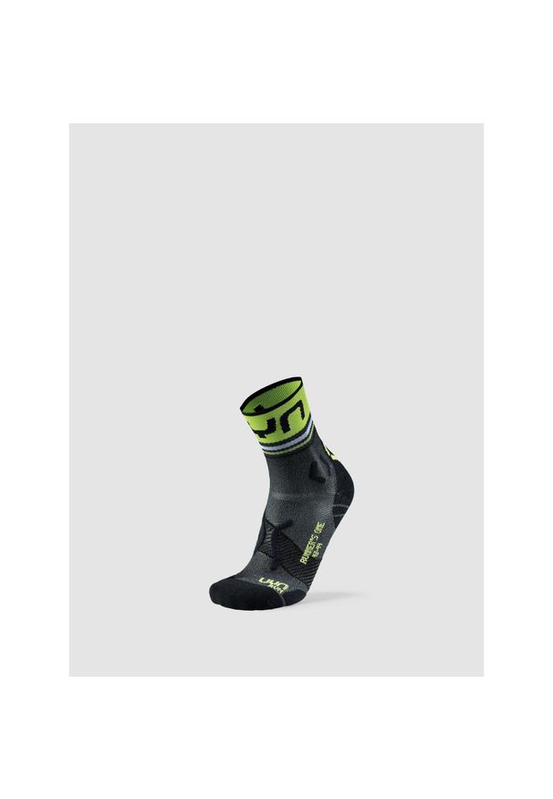 UYN - Runner's One Short Socks. Kolor: zielony. Sport: bieganie