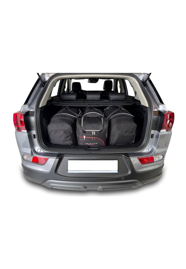 KJUST - Torby Do Bagażnika Ssangyong Korando 2019+ 4Szt Kjust. Kolor: czarny. Styl: sportowy