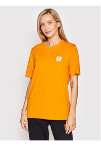 Hummel T-Shirt Unisex Legacy Liam 213715 Pomarańczowy Regular Fit. Kolor: pomarańczowy. Materiał: bawełna #7