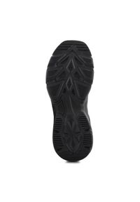 skechers - Buty Skechers Air Ventura 232657-BBK czarne. Okazja: na spacer, na co dzień. Zapięcie: sznurówki. Kolor: czarny. Materiał: guma. Sport: turystyka piesza