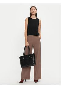 Luisa Spagnoli Bluzka Macinapepe 58514 Czarny Regular Fit. Kolor: czarny. Materiał: wełna #3