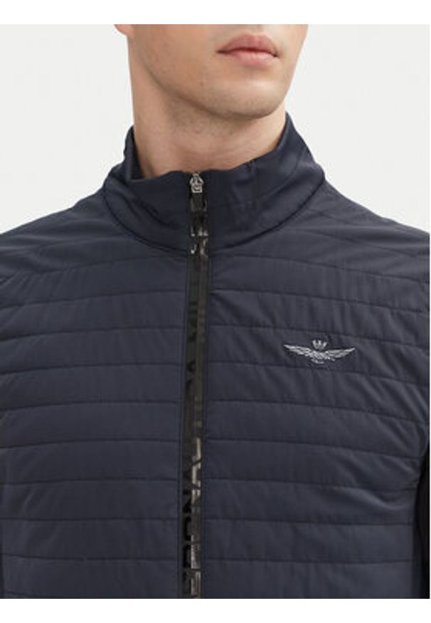 Aeronautica Militare Kamizelka 251AB2206CT3264 Granatowy Regular Fit. Kolor: niebieski. Materiał: syntetyk