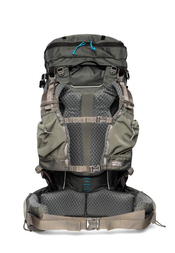 Plecak trekkingowy damski Mystery Ranch Bridger 65. Kolor: szary