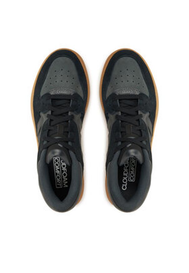 Adidas - adidas Sneakersy Court 24 IH2943 Czarny. Kolor: czarny. Materiał: zamsz, skóra