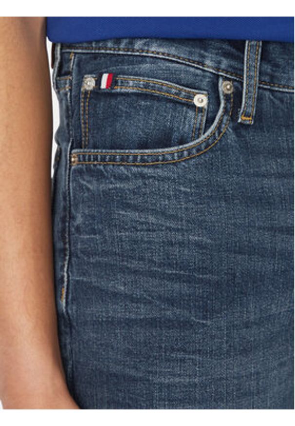 TOMMY HILFIGER - Tommy Hilfiger Jeansy Denton MW0MW38826 Niebieski Straight Fit. Kolor: niebieski