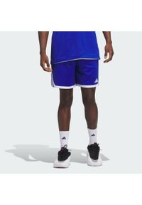 Adidas - Szorty 3G Speed Basketball AEROREADY. Kolor: biały, niebieski, wielokolorowy. Sport: koszykówka #1