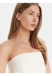Swarovski Naszyjnik Una 5733116 Srebrny. Materiał: metalowe. Kolor: srebrny