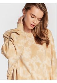 Roxy Bluza Bright Sunshine ARJFT04030 Beżowy Oversize. Kolor: beżowy. Materiał: bawełna #5