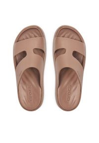 Crocs Klapki Getaway Platform H-Strap 209409 Beżowy. Kolor: beżowy. Obcas: na platformie #2