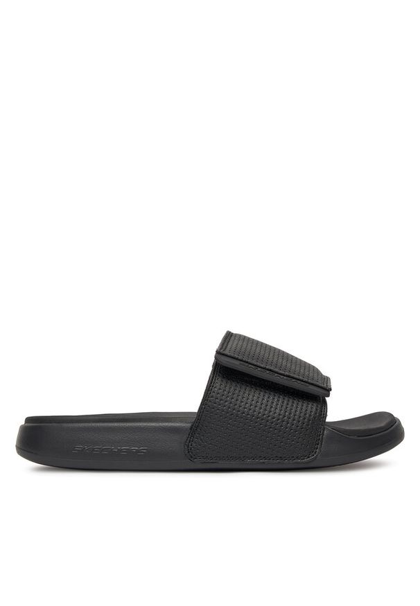 skechers - Klapki Skechers. Kolor: czarny