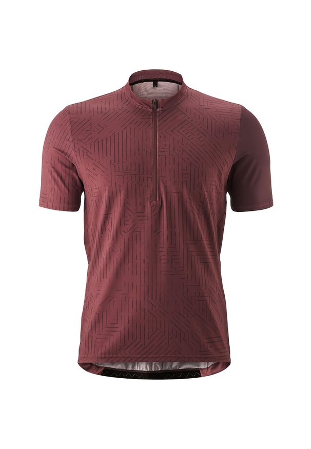 GONSO - Koszulka z zamkiem błyskawicznym 1/2 Gonso Adventure. Kolor: czerwony. Sport: kolarstwo