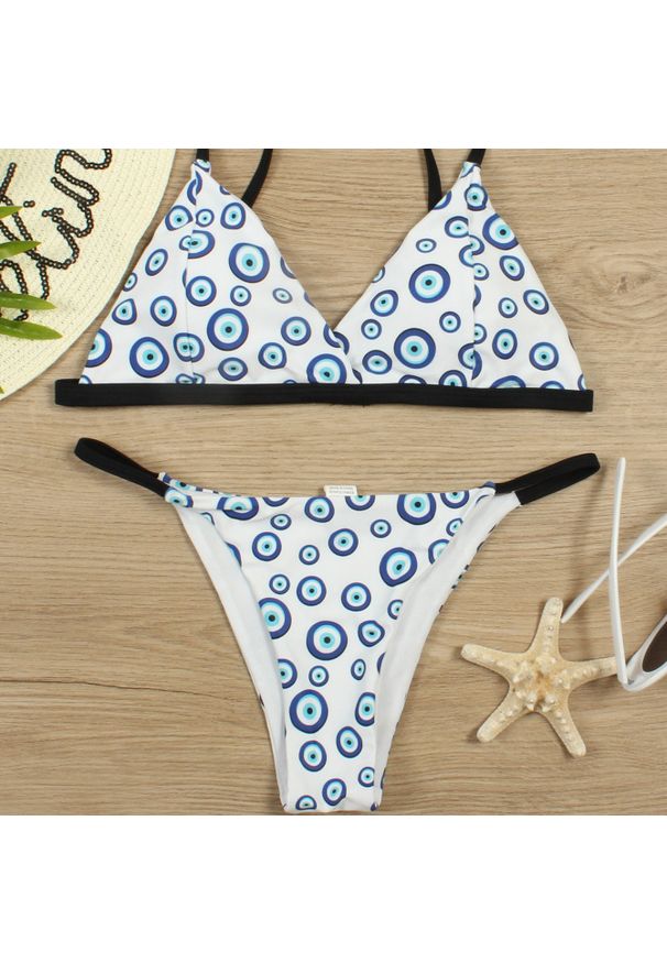 Intica - Dwuczęściowe bikini usztywniane na plażę i basen Jamee. Kolor: wielokolorowy. Materiał: materiał. Długość: długie