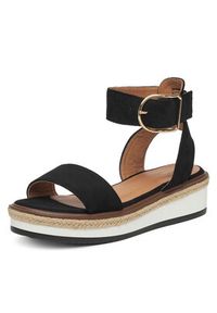 DeeZee Espadryle WS091-01 Czarny. Kolor: czarny. Materiał: materiał #3
