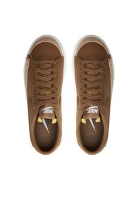 Nike Sneakersy Blazer Low Platform DJ0292 200 Brązowy. Kolor: brązowy. Materiał: skóra. Obcas: na platformie #4