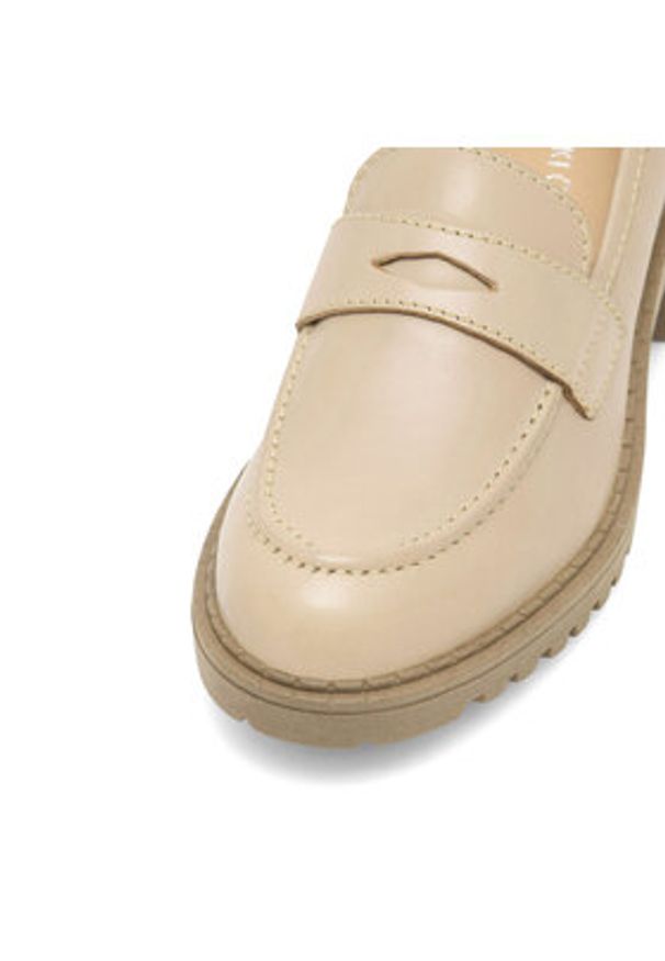 Lasocki Loafersy Rona WB-RONA-01 Beżowy. Kolor: beżowy. Materiał: skóra