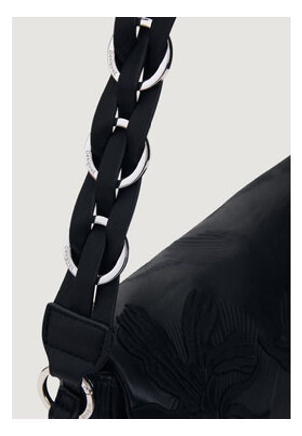 Desigual Plecak 26SAKP31 Czarny. Kolor: czarny. Materiał: materiał