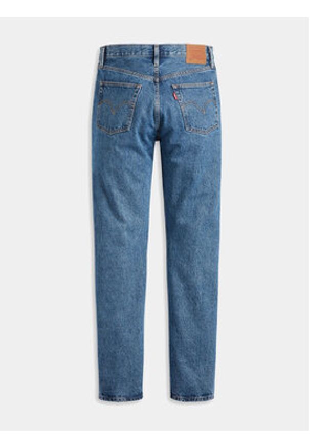 Levi's® Jeansy 501® 12501-0438 Granatowy Straight Fit. Kolor: niebieski