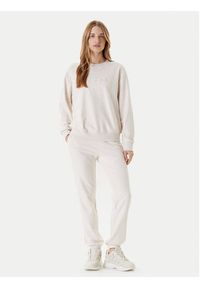 Guess Bluza O5RQ03 KCO31 Beżowy Regular Fit. Kolor: beżowy. Materiał: bawełna #4