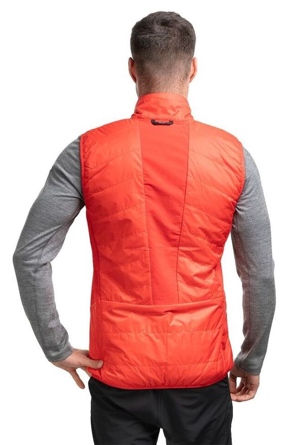 Salewa - Kamizelka trekkingowa męska Ortles Hyb Twr. Kolor: czerwony. Materiał: materiał, tkanina, nylon