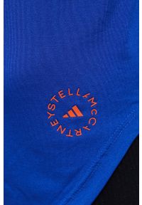 Adidas by Stella McCartney - adidas by Stella McCartney top treningowy Truestrenght HB6064. Kolor: niebieski. Materiał: materiał. Długość rękawa: na ramiączkach #3