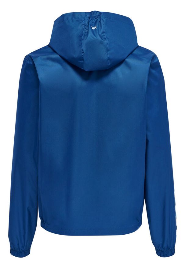 Kurtka do piłki nożnej dla dzieci Hummel Core XK Kids Spray Jacket. Kolor: niebieski