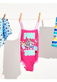 Sinsay - Kostium kąpielowy PAW Patrol - różowy. Kolor: różowy