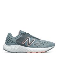 Buty New Balance W520LP7 - szare. Kolor: szary. Materiał: guma, syntetyk, materiał. Szerokość cholewki: normalna #1