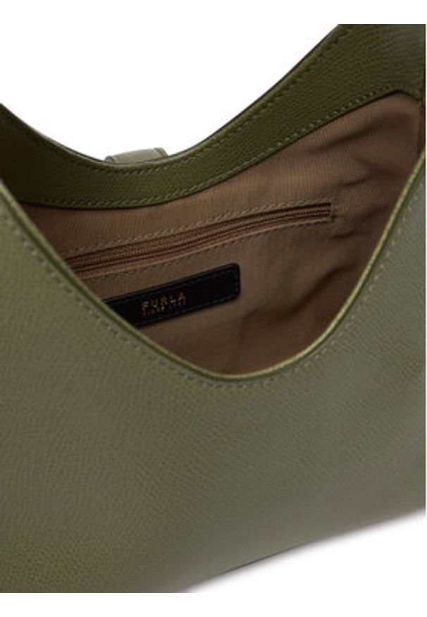 Furla Torebka Iride Mini WE00876 ARE000 KH 4555S Zielony. Kolor: zielony. Materiał: skórzane