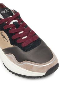 Pepe Jeans Sneakersy Kimi City W PLS600028 Szary. Kolor: szary. Materiał: skóra, zamsz #5