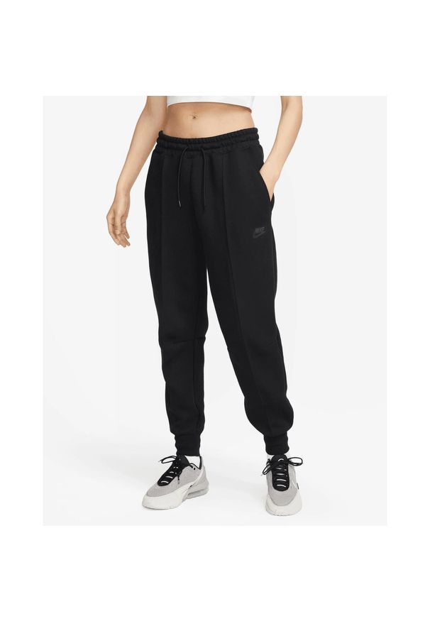 Spodnie sportowe damskie Nike Sportswear Tech Fleece Pant. Kolor: czarny. Materiał: bawełna, poliester