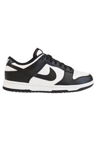 Buty do chodzenia dla dzieci Nike Dunk Low Panda GS. Zapięcie: sznurówki. Kolor: czarny, wielokolorowy, biały. Materiał: skóra, guma, tkanina. Szerokość cholewki: normalna. Sport: turystyka piesza