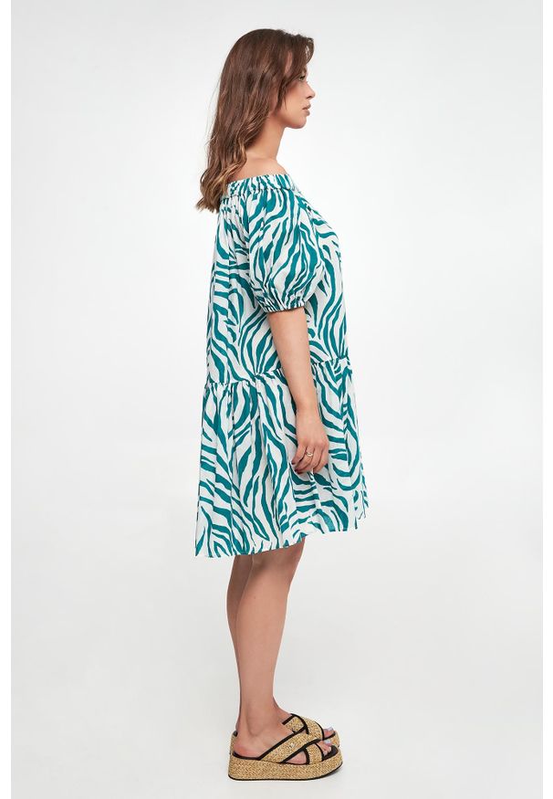 Max Mara Beachwear - Sukienka mini Ottone MAX MARA BEACHWEAR. Długość: mini