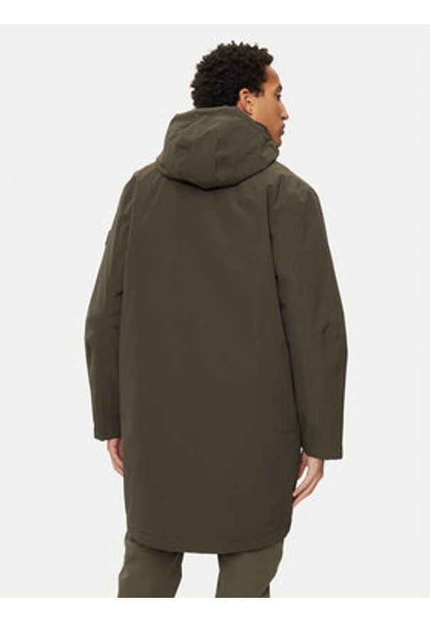 Whistler Parka Volcan M W244052 Zielony Regular Fit. Kolor: zielony. Materiał: syntetyk