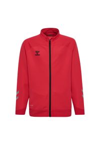 Kurtka dziecięca zapinana na zamek Hummel hmlLEAD poly. Kolor: czerwony, wielokolorowy, różowy. Sport: fitness, piłka ręczna #1