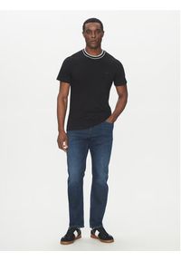 Lacoste T-Shirt TH8174 Czarny Regular Fit. Kolor: czarny. Materiał: bawełna #4