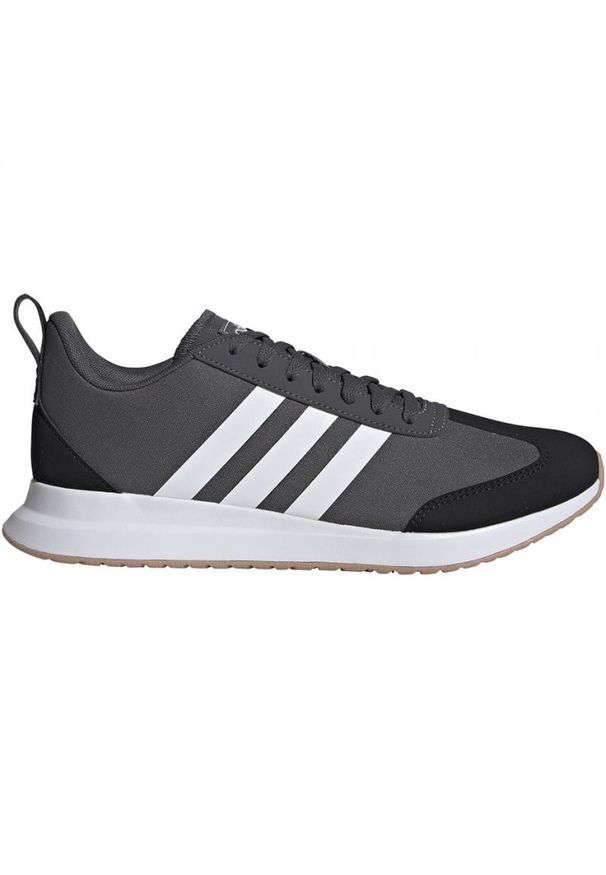 Adidas - Buty biegowe adidas Run60S W EG8705 szare. Zapięcie: sznurówki. Kolor: szary. Materiał: nylon, zamsz, syntetyk, guma. Szerokość cholewki: normalna. Sport: bieganie