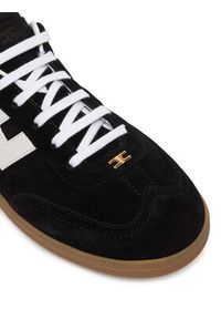 Elisabetta Franchi Sneakersy SA61G61E2 Czarny. Kolor: czarny. Materiał: zamsz, skóra #2