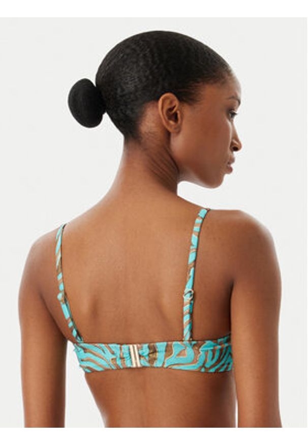 SELMARK - Selmark Góra od bikini BN716 Turkusowy. Kolor: turkusowy. Materiał: syntetyk