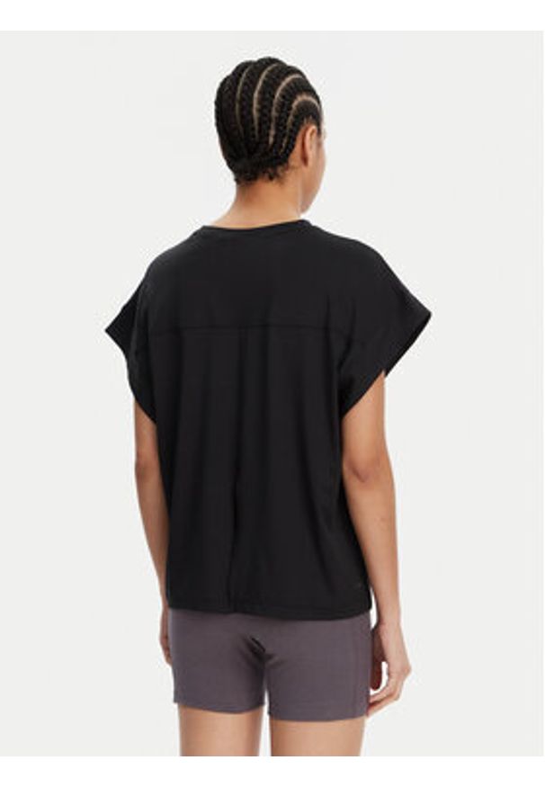 Adidas - adidas T-Shirt Yoga JL7800 Czarny Loose Fit. Kolor: czarny. Materiał: syntetyk