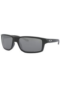 Męskie okulary przeciwsłoneczne Oakley® Gibbston w kolorze szarym. Kolor: wielokolorowy, czarny, szary