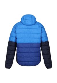 Regatta - Męska Kurtka Harrock II Baffled Padded Jacket. Kolor: niebieski