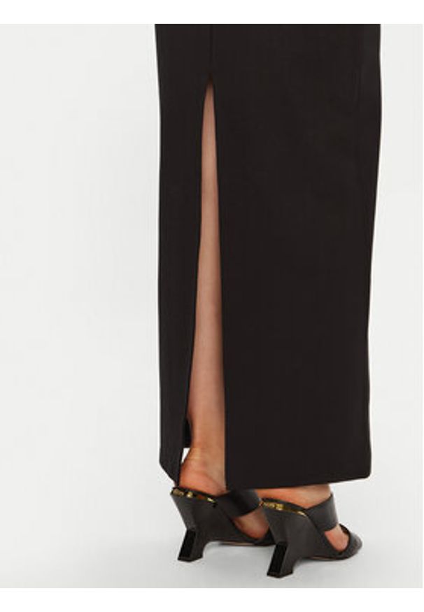 STAUD Spódnica ołówkowa Petunia R24P6128PT Czarny Slim Fit. Kolor: czarny. Materiał: wiskoza