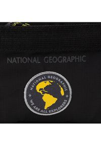 National Geographic Saszetka nerka Toiletry Bag N16981.06 Czarny. Kolor: czarny. Materiał: materiał