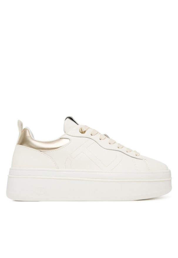 TwinSet - Sneakersy TWINSET. Kolor: biały