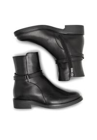 Gino Rossi Botki ANITA-25207PE Czarny. Kolor: czarny. Materiał: skóra #8