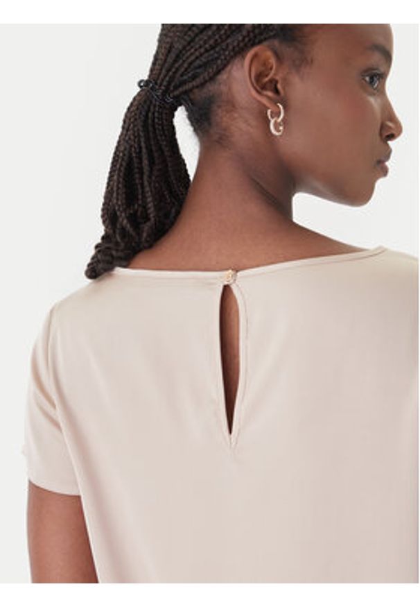 Rinascimento Bluzka CFC0127880003 Beżowy Regular Fit. Kolor: beżowy. Materiał: syntetyk