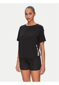 Hugo - HUGO Piżama Unite 50531626 Czarny Relaxed Fit. Kolor: czarny. Materiał: wiskoza #2