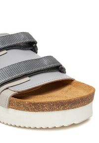 Novesta Klapki Partisan N358001-176768BIA Szary. Kolor: szary. Materiał: skóra #3