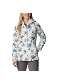 columbia - Kurtka Sportowa Z Kapturem Damska Columbia Powder Pass. Typ kołnierza: kaptur. Kolor: biały. Sport: turystyka piesza #1