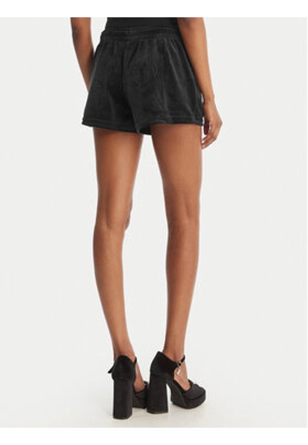 Juicy Couture Szorty sportowe Tamia JCWHS126305 Czarny Regular Fit. Kolor: czarny. Materiał: syntetyk